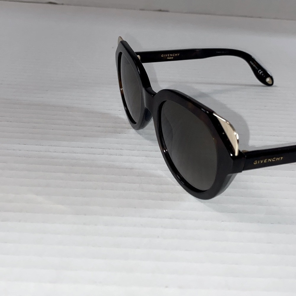 Givenchy oversized tortoise gold sunglasses Havana brown woman’s - Picture 11 of 17